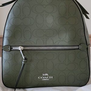 Jordyn Backpack In Signature Leather **Brand New**